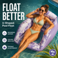 🏖️ LIMITED-TIME 50% OFF! ✨ U-Shaped Inflatable Pool Float – Ergonomic, Cooling Mesh Seat, Portable 🌴