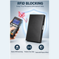 🔥Limited-Time Discount!!🛡️RFID-Blocking Stainless Steel Card Holder - Ultra-Slim Large-Capacity Metal Wallet, Portable Safe ID Protector for Men, Holds Cash, ID & Various Cards (Ideal for Business Travel)💳