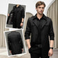 🥰Seasonal Promotions--Men's Double Breasted Windbreaker Jacket