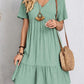 🔥Hot Sale 49% OFF💝Retro V-neck Loose Casual Dress