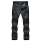 🏆LAST DAY SALE 49% OFF!!🔥Men's Waterproof Winter Trousers with Fleece Lining Cargo Pants