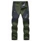 🏆LAST DAY SALE 49% OFF!!🔥Men's Waterproof Winter Trousers with Fleece Lining Cargo Pants