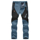 🏆LAST DAY SALE 49% OFF!!🔥Men's Waterproof Winter Trousers with Fleece Lining Cargo Pants