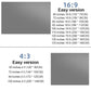 🔥Last Day Discount 49% Off🔥HD Projector Screen 4K Anti Light Foldable