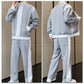 ✨New Arrival✨Men's Outfit Casual 2 Piece Contrast Sports Jogging Tracksuits Set
