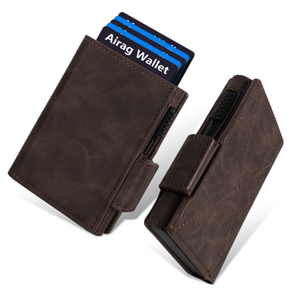 👜 50% OFF NOW! 🔒 Slim Men's Wallet – Perfect for Commuters & Travelers – RFID blocking, hidden AirTag slot & pop-up card holder – secure and compact ✈️