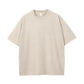 🌞Summer Sale 50% OFF🔥Loose Vintage Solid Color Short Sleeve Top