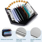 🔥Limited-Time Discount!!🛡️RFID-Blocking Stainless Steel Card Holder - Ultra-Slim Large-Capacity Metal Wallet, Portable Safe ID Protector for Men, Holds Cash, ID & Various Cards (Ideal for Business Travel)💳