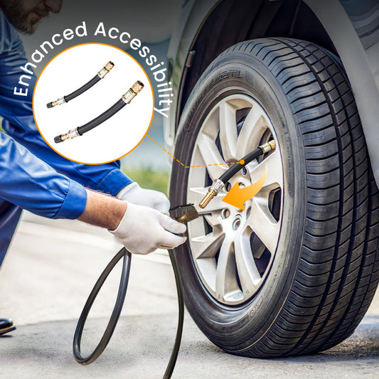 🔥 HOT SALE 49% OFF🚗Universal Flexible Tire Valve Extension