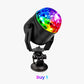 🎄 FESTIVE FEAST DEAL! 🔥Colorful Rotating Magic Disco Ball Light