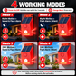 🎁Black Friday Sale - Limited time 49% OFF🏠Solar PIR Motion Sensor Alarm – 110dB Siren, Flashing LEDs & 4 Modes