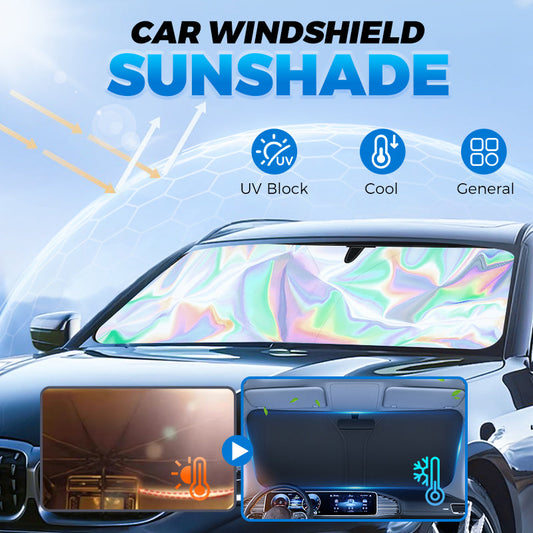 🏖️Universal Foldable Windshield Sun Shade