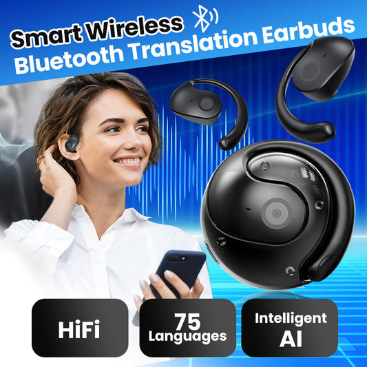 🏆#1 Best Seller ⚡⏰AI Translation Wireless OWS Bluetooth5.4 Earphones (Fit iOS & Android)