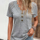 🔥Promotion - 49% discount🎉Lace short sleeve t-shirt