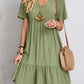 🔥Hot Sale 49% OFF💝Retro V-neck Loose Casual Dress