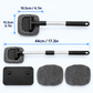 🥳2026 HOT SALE🥳💞50K+ SOLD! 🧲🌀 50% OFF! Dual Magnetic Car Window Cleaner – cleans both sides in one pass, extendable handle & reusable microfiber cloths. Streak-free glass, inside & out! 🚗✨