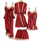 💖Limited Sale 50% OFF💖5 Piece Ice Silk Pajamas