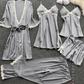 💖Limited Sale 50% OFF💖5 Piece Ice Silk Pajamas