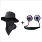 Breathable Fisherman Hat with Detachable Face Mask