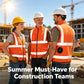Summer Cooling Work Jacket with Reflective Strips – Sun Protection & Ventilated Safety Gear