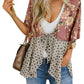 🌺 50% OFF! ✨ Women's Floral Kimono Cardigan – Ruffle Sleeves, Tie-Front & Flowy Beach Cover-Up 🏖️