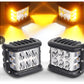 Car Dual Sides LED Dual Color Light.