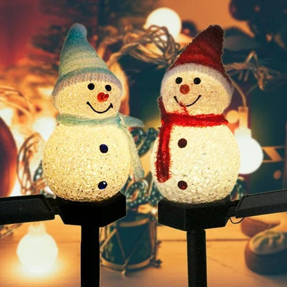 🎄🎅Early Christmas Sale - Waterproof Solar Snowman Lights ☃️