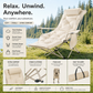 🪑  Portable, adjustable folding chair for outdoor use—lightweight, sturdy, and versatile—perfect for the garden, camping, the beach, or the patio—easy to carry and set up 🏕️✨