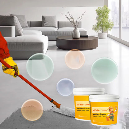 🎁Hot Sale 50% OFF⏳Waterproof Water-Based Epoxy Floor Paint