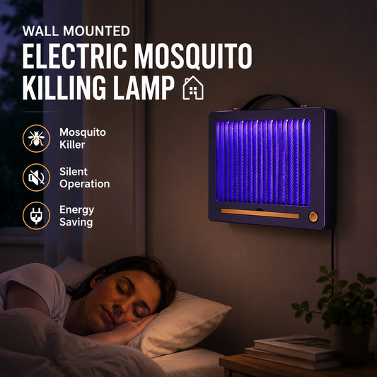 🦟 50% OFF NOW! ☀️Wall Mounted Electric Mosquito Killing Lamp🏠
