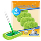 🔥Reusable Mop Pads for Wet & Dry Use