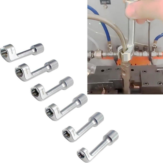 💥2025 Hot Sale💥6-Piece Injector Fuel Line Socket Wrench Set