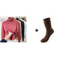 🎅New Year Specials 49% OFF🎁Winter fleece thick knitted bottoming shirt