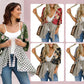 🌺 50% OFF! ✨ Women's Floral Kimono Cardigan – Ruffle Sleeves, Tie-Front & Flowy Beach Cover-Up 🏖️