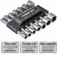14-Piece Socket Wrench Set – Powerful hex grip, fits all common sizes. DIY repairs, save on garage costs. A must-have! 🛠️💰