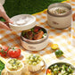 🎁Hot SALE 50% OFF🔥Microwaveable Stainless Steel Insulated Lunch Box Set