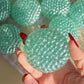 🔥😎New Arrival - 50% Off-🪀Handmade Green Glass Stress Relief Balls