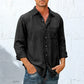 🔥Mens Long Sleeve Button Down Shirt