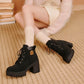 🔥Seasonal Bestsellers-2025 new British style thick-soled Martin boots
