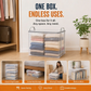 🔥 Limited-time offer – 49% OFF 📦 Large, extra-strong, transparent storage bag made of thick plastic for clothes, moving, and storage
