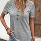 🔥Promotion - 49% discount🎉Lace short sleeve t-shirt