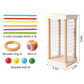 ⭐Wooden Peg Game With Balls for Children