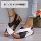 🔥Hot Sale 50%OFF 🏖️Women's Ultra Comfortable Slope Heel Orthopaedic Sandals