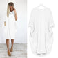 🔥Autumn Sale 49% OFF - Long Sleeve Casual Loose Pocket Dress🎁Buy 3 Pay 2