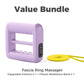Vibrating Fascia Ring Massager for Body Sculpting