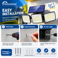 ⏳Limited-time 40% off⏰3-Head Solar Security Light with Motion Sensor