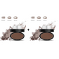 🖤50% OFF 2026 HOT SALE! 50K+ Sold Eyebrow Stamp Powder Kit with Applicator Brush, One Press Perfect Brow Stamp, Waterproof Long Lasting 24H Wear Eyebrow Makeup for Lazy Daily Salon-Like Brows