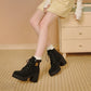 🔥Seasonal Bestsellers-2025 new British style thick-soled Martin boots