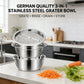 🔥HOT SALE 49% OFF-🌞🍴 German Quality 3-in-1 Stainless Steel Grater Bowl
