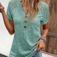 🔥Promotion - 49% discount🎉Lace short sleeve t-shirt